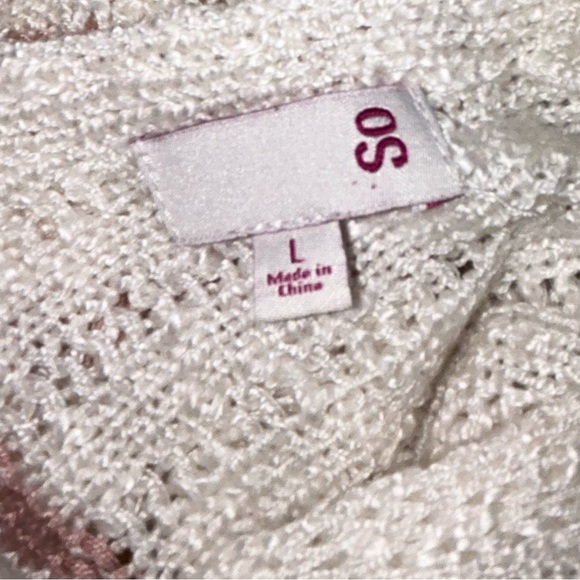 ••4/$20 CLOTHING SALE•• So Brand Striped Sweater Women’s Size Large - Picture 6 of 8